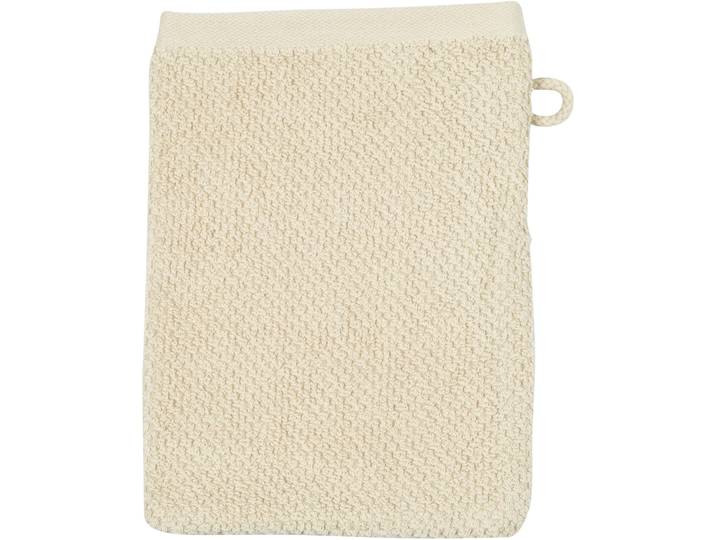 Waschhandschuh ROSS SELECTION , beige (natur), B:16cm L:21cm, Frottier, Handtücher, Waschhandschuh, 100 % Bio-Baumwolle