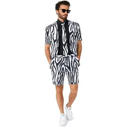 Konjac Sponge Shorts Suit Zazzy Zebra (52)