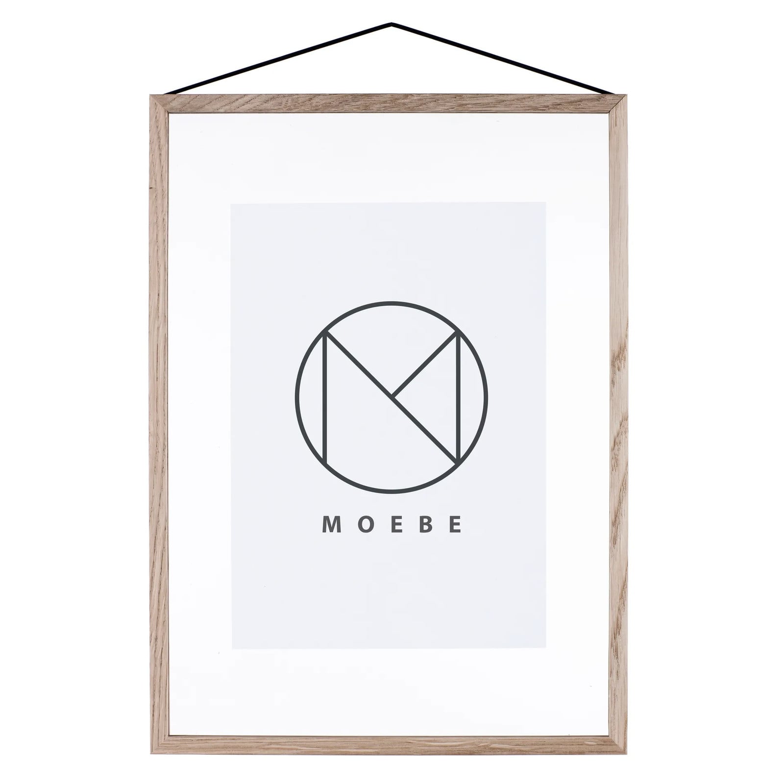 MOEBE Frame A3 Eikenhout Bruin/Wit 31,7 x 44 cm