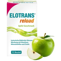 Elotrans Reload Elektrolyt-pulver Apfel Btl. 15X7,45 g