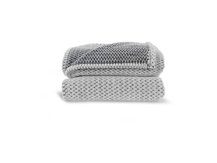 Sagaform Plaid en polaire Anni 130x170 cm Gris