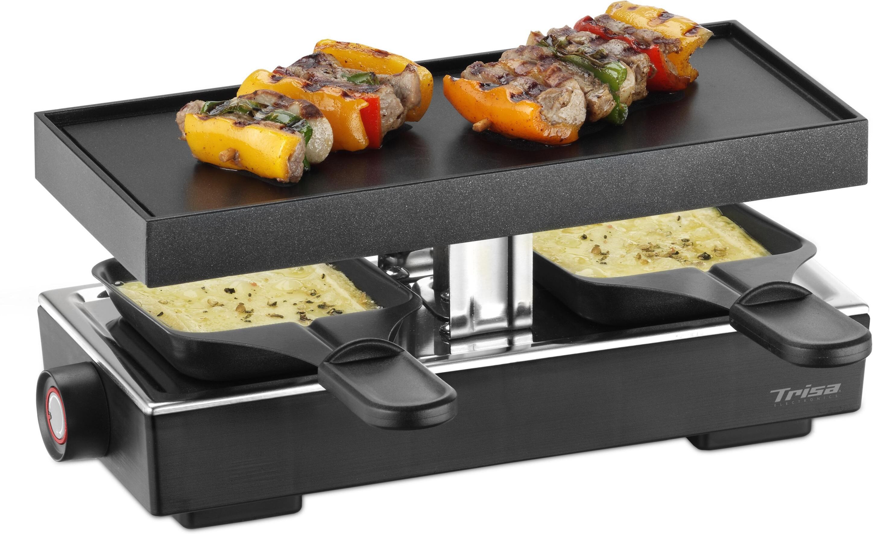 TRISA Raclette "Style", schwarz, Raclettes, Raclette schwarz Einheitsgröße