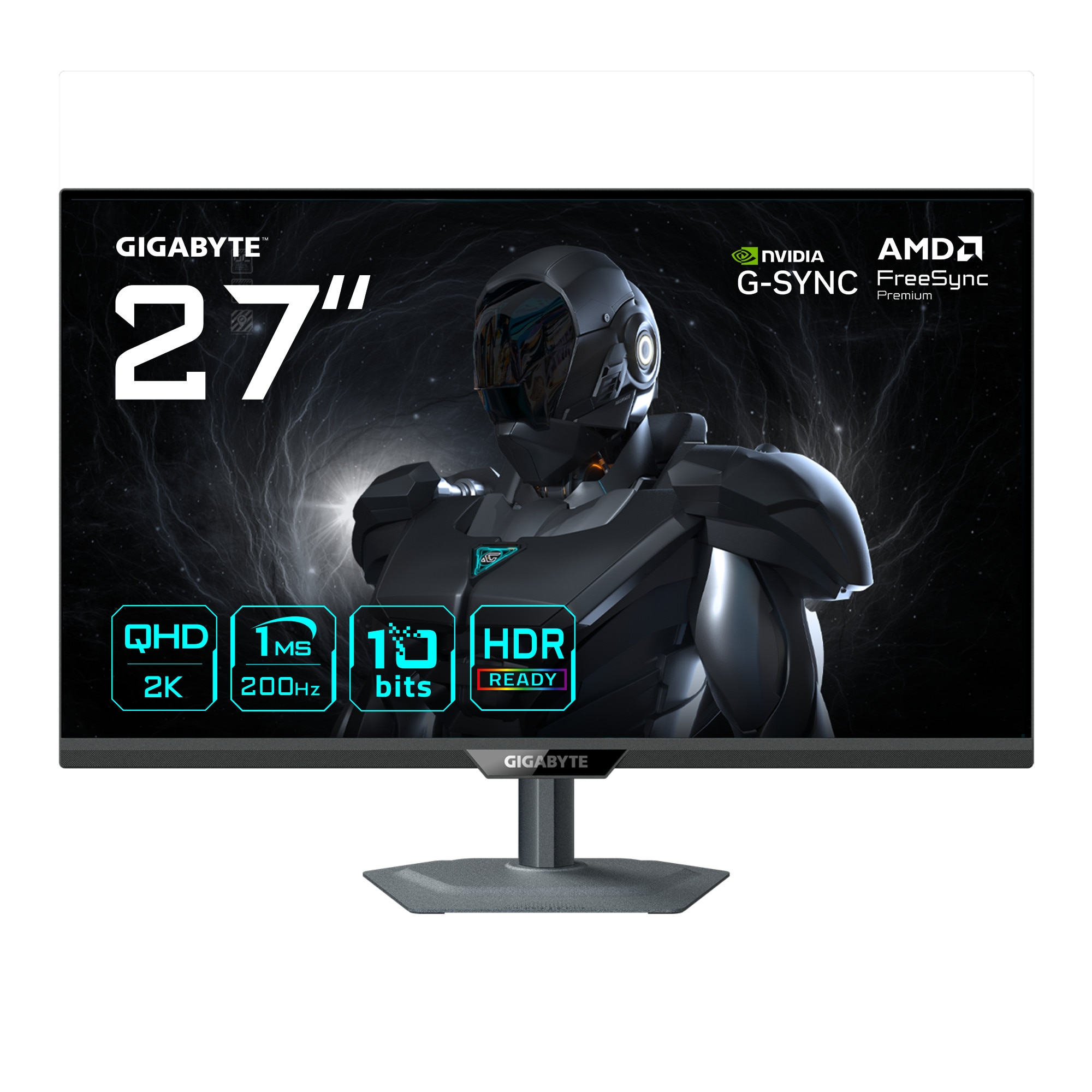 GIGABYTE G27Q2 27 Zoll WQHD Fast IPS Panel 16:9 200 Hz Monitor