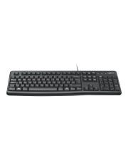 Logitech K120 Tastatur USB Holländisch Schwarz England Italien Niederlande CE CUL FCC (920-002508)