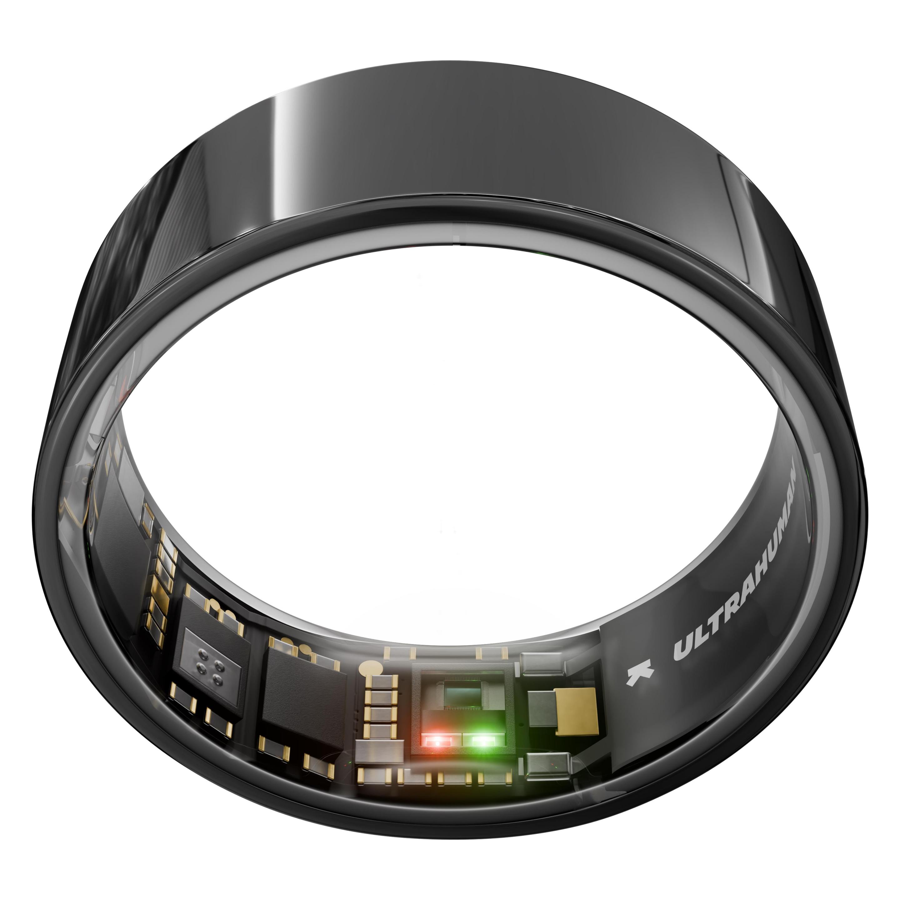 Ultrahuman Ring Air (8, Aster Black) (UHRA-AA-08)