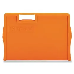 Wago 2002-1294 Trennplatte,2 mm dick,überstehend,orange 20021294  - 25 Stück