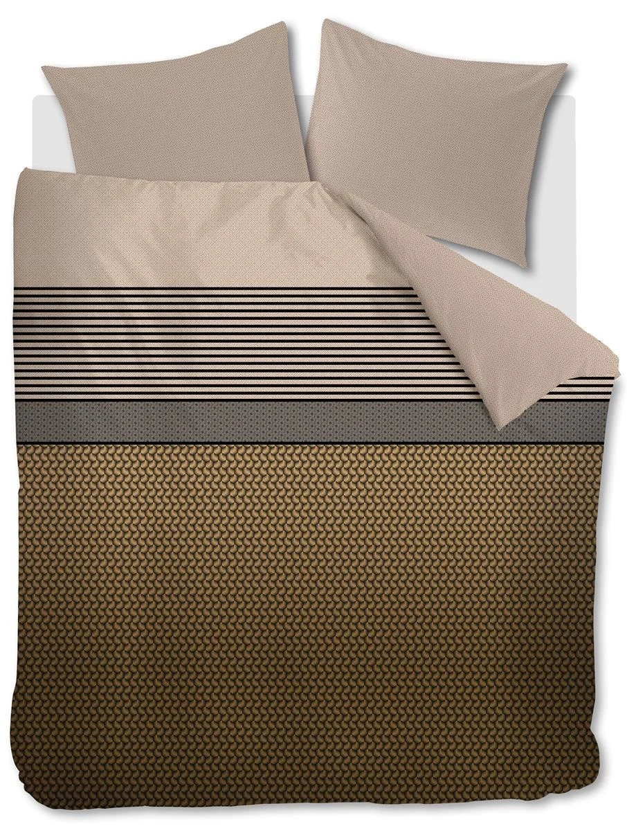 Beddinghouse Dutch Design Shitake dekbedovertrek - Brown