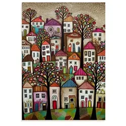 POSTER Karla Gerard – Urbaner Garten A4 Rahmenlos