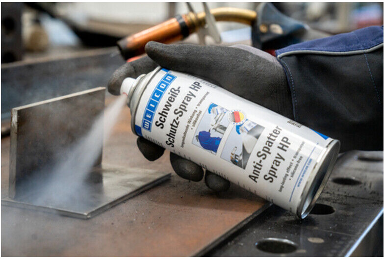 WEICON Schweißschutz-Spray HP, schützt vor der Anhaftung und Einwirkung von Schweißspritzern, 400 ml, transparent (10101563)