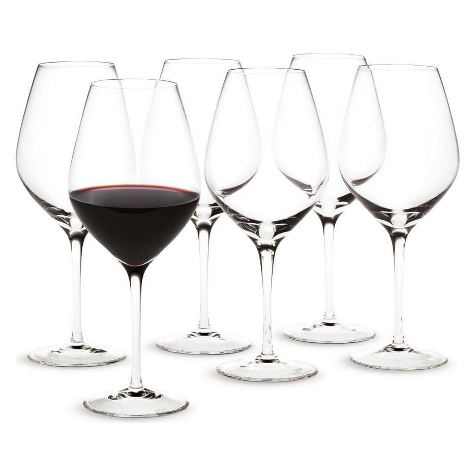 Holmegaard Cabernet Red wine glass - 52 cl - Box of 6 (52 cl, 6 Gläser, Rotweingläser) (4402001)