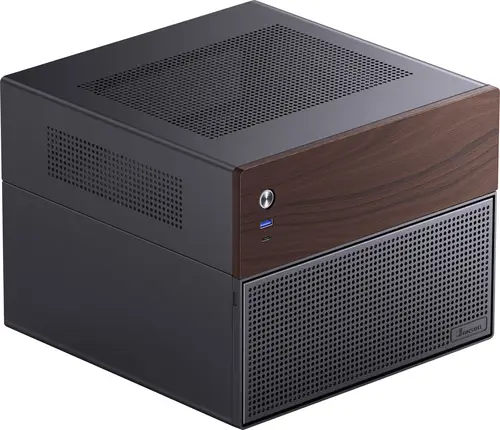 Jonsbo N4 NAS Micro-Tower Gehäuse Schwarz