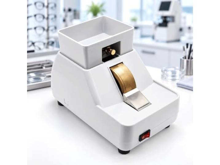 Brillenglas-Besäummaschine, Schleifmaschine For Optische Gläser Hervorragende Wärmeleitfähigkeit, 80–100 Tropfen/Min. Kühlung, For Optometrie-Schulungseinrichtungen