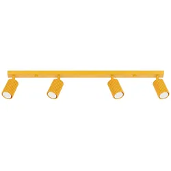 Sollux SL.2361 Deckenleuchte KARBON 4L gelb