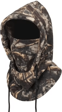 Inspire Curations ThermaHood Fleece Balaclava Mask Windproof Winter Face & Neck Cover camouflage Yellow