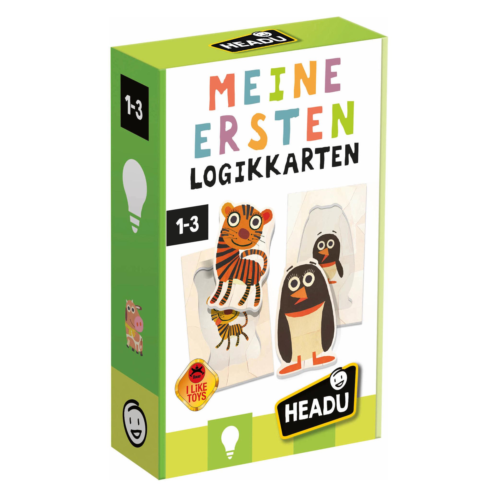 Headup Games Headu - Meine ersten Logikkarten (1 - 3 Jahre) (DE52477)