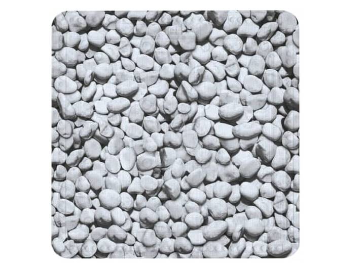 Kleine Wolke Duscheinlage Stepstone Grau 55 x 55 cm Flutlöcher für schnellen Wasserabfluss, maschinenwaschbar