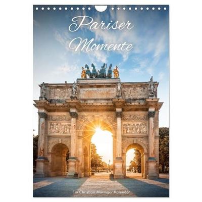 Pariser Momente (Wandkalender 2027 DIN A4 hoch), CALVENDO Monatskalender