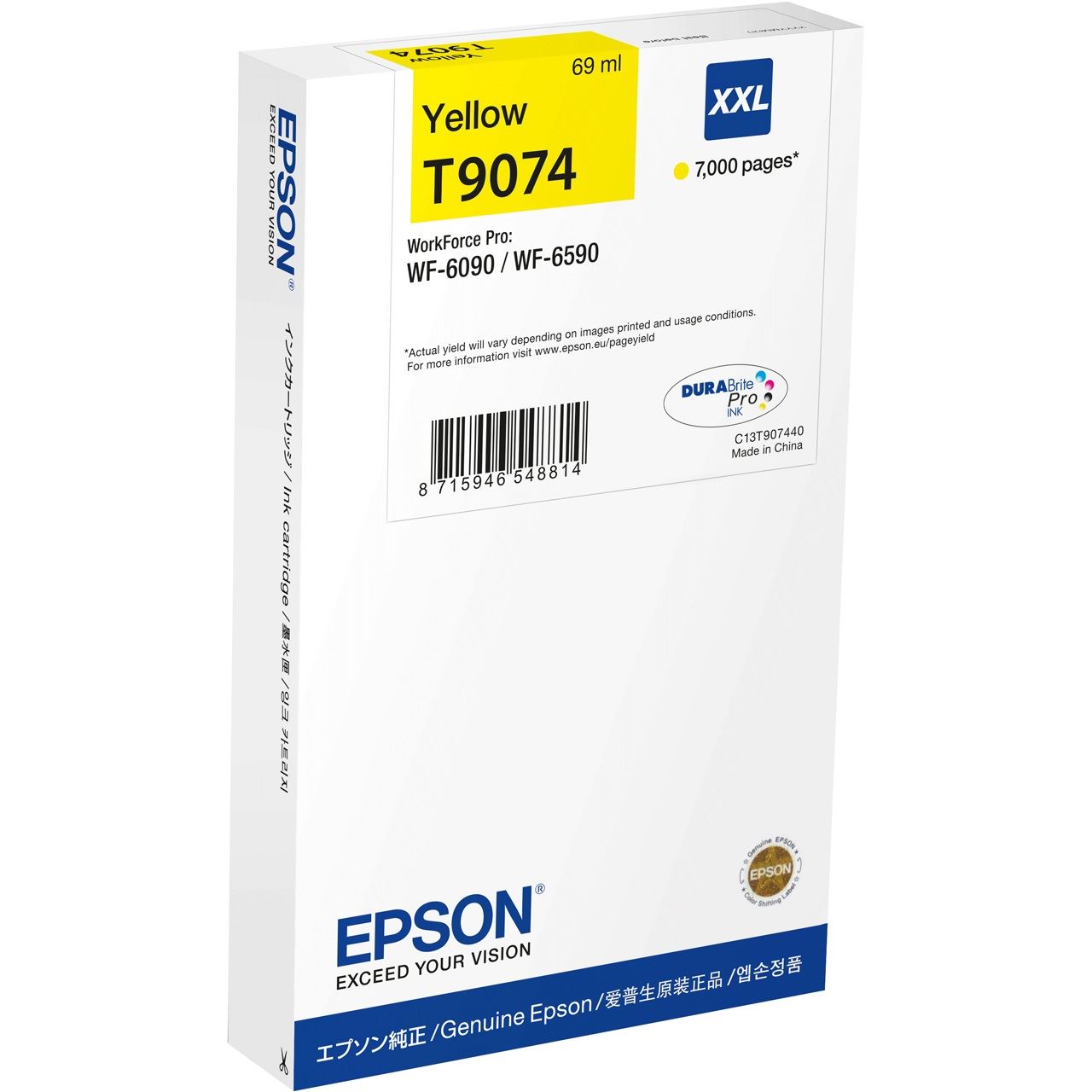 Epson Ink Cartridge YW XXL