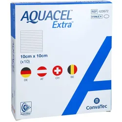 Aquacel Extra 10x10 cm Verband Crosp Medical