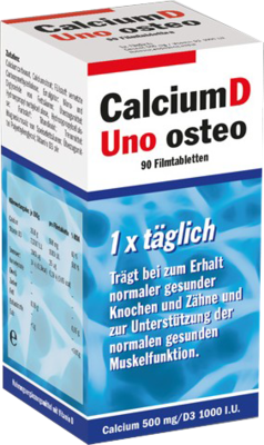ANKUBERO GmbH CALCIUM D Uno osteo Filmtabletten 122.1 g 10738592