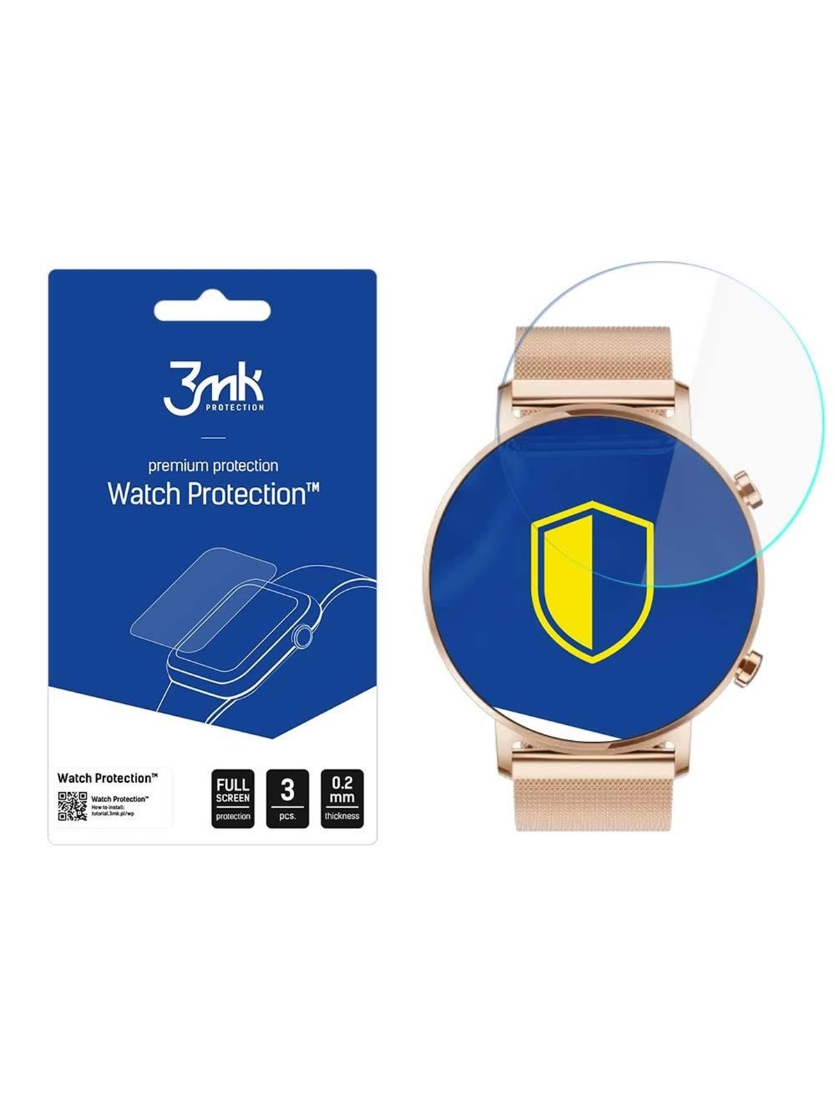 3mk Huawei Watch GT 2 42mm - Watch Protection v. ARC+