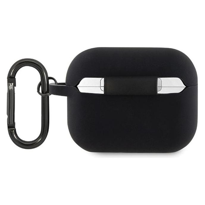 Mercedes-Benz AMG AMAP2RBK AirPods Pro 2 cover czarny/black Silicone White Logo (Kopfhörer Hülle) (AMAP2RBK)