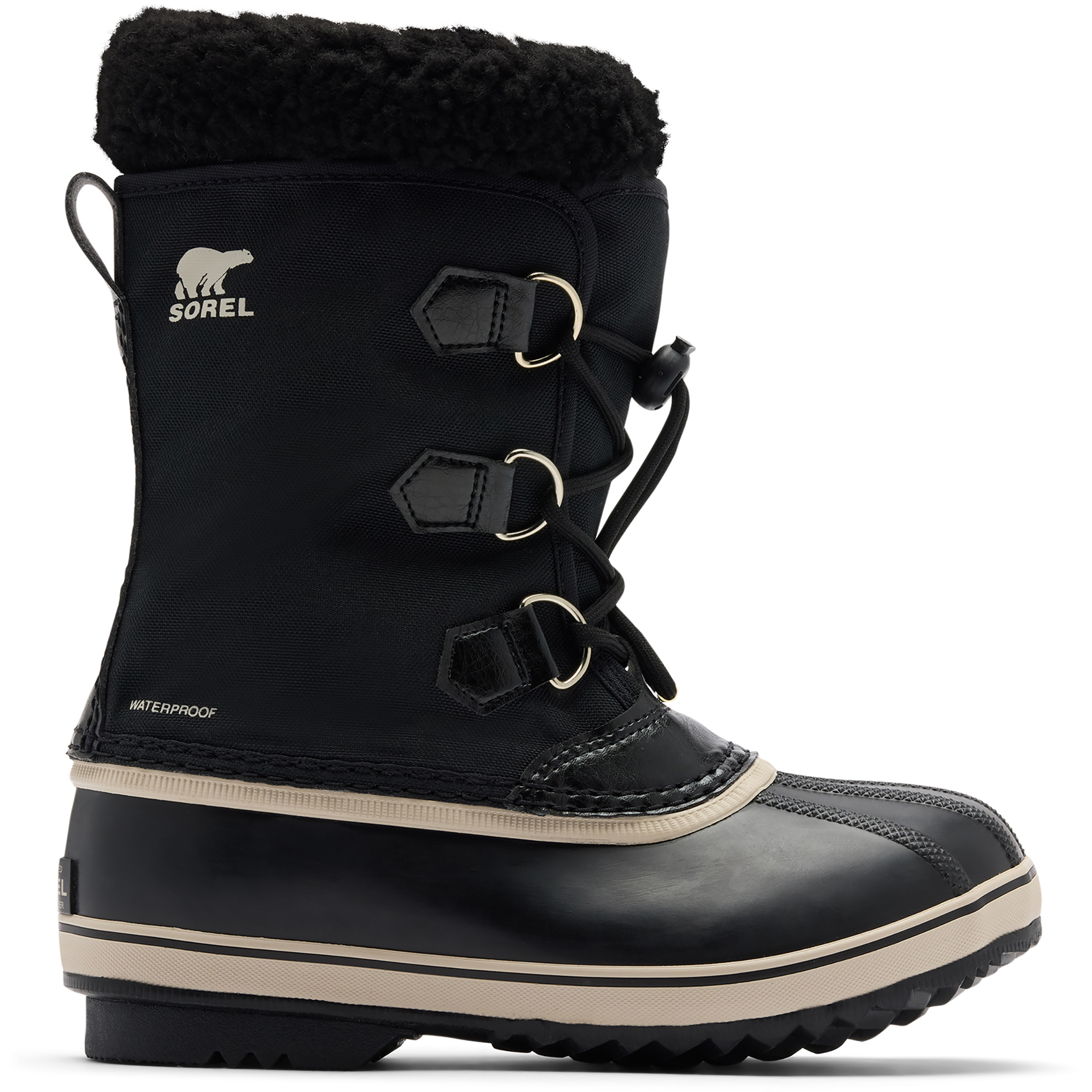 Sorel Big Kids Yoot Pac WP Kinder Winterschuhe & Winterstiefel schwarz Größe 35 Lifestyle Wasserdicht