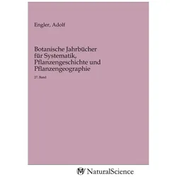 Botanische Jahrbücher für Systematik, Pflanzengeschichte und Pflanzengeographie, Fachbücher