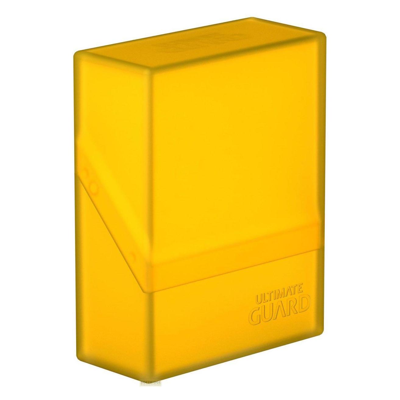 Ultimate Guard Kartenbox Boulder Deck Case Standardgrösse 40+ Amber (UGD011132)