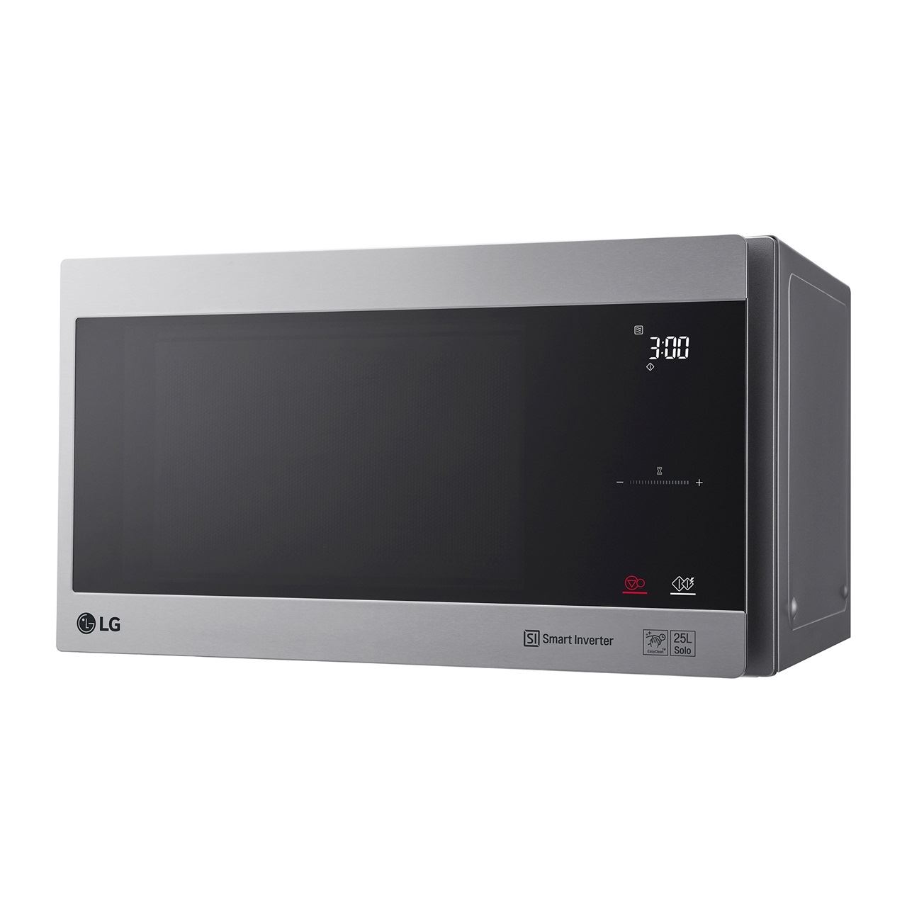 LG Electronics MS2595CIS Smart Inverter Mikrowelle, silber
