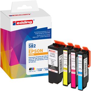 Edding kompatibel für Epson 33XL T3357 Multipack  Druckerpatronen EDD-582