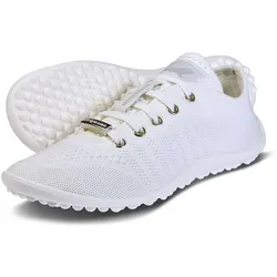 leguano go: white Barfußschuhe Sneaker- Gr. 41