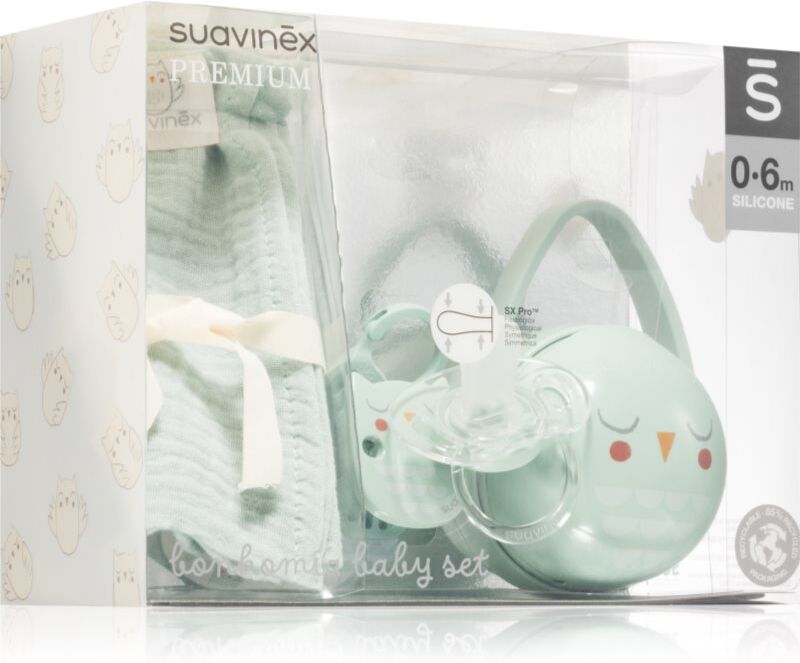Suavinex Bonhomia Gift Set Green coffret cadeau pour bébé