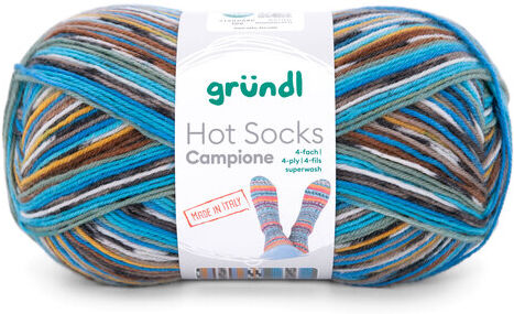 gründl Sockenwolle Hot Socks "Campione"
