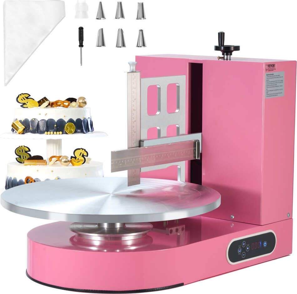 Tortendekorationsmaschine - 10,16-40,64 cm Tortencreme-Vereilmaschine - Professionelle Konditoreiausrüstung