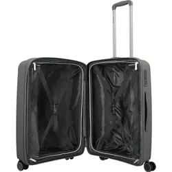 Travelite Tamaris x Voyaage 4 Rollen Kofferset 3-teilig mit Dehnfalte, Koffer, Grau