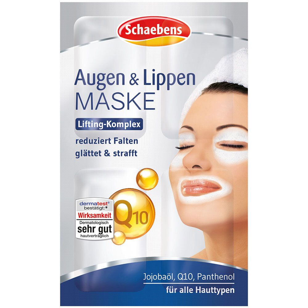 Augen & Lippen Maske 4x1,5 ml Gesichtsmaske