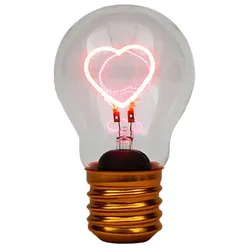 Suck UK Kabellose LED Glühbirne Herz