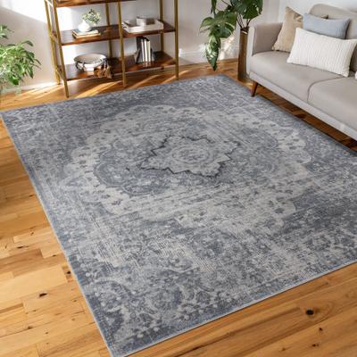 Alise Rugs Gematria Bohemian & Eclectic Medallion Indoor Area Rug