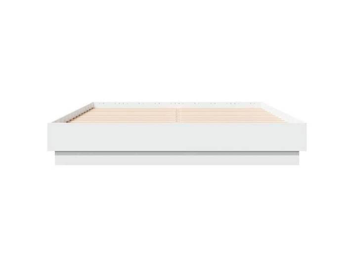 RUIG - TOP Meuble de Couchage - SHELD - Cadre de lit Double - cadre solide - sans matelas - blanc 120x190cm 590084 8824