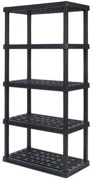 IRIS USA® Plastic Rack Shelf - Black