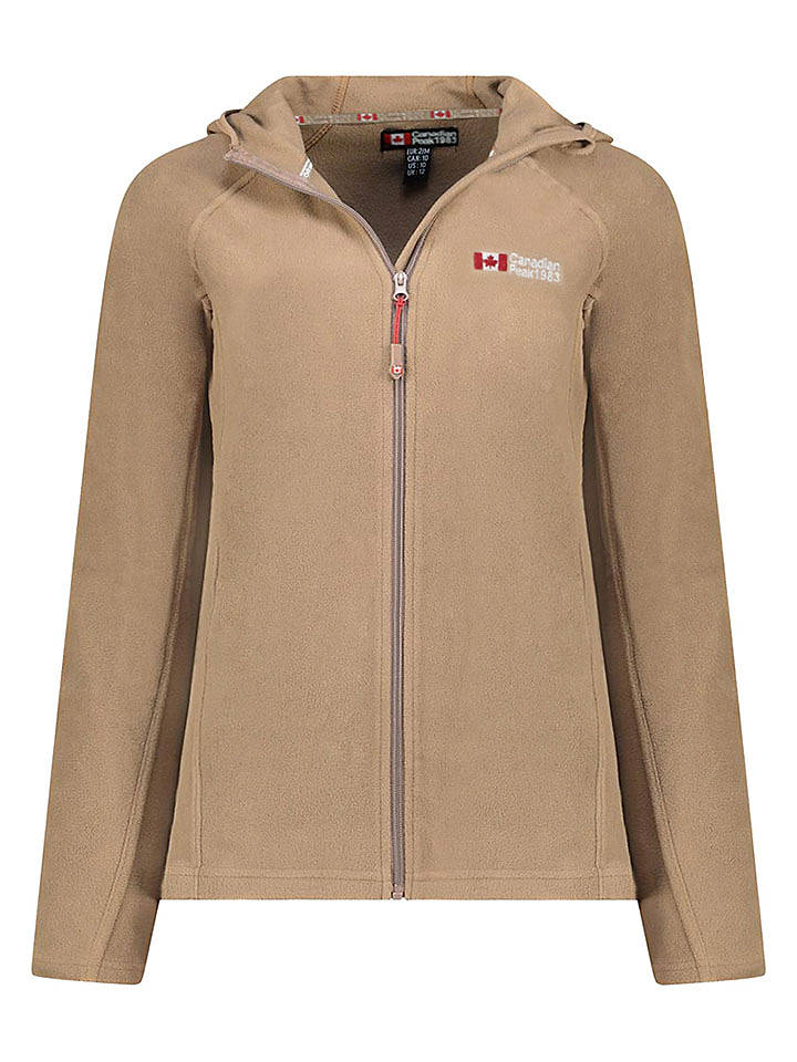 Canadian Peak Fleecejacke in Beige - L