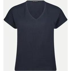 Basic T-Shirt Blau 44