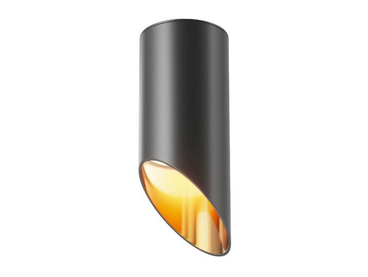 Deckenleuchte Lipari Schwarz/Goldfarben max.35 Watt Deckenlampe