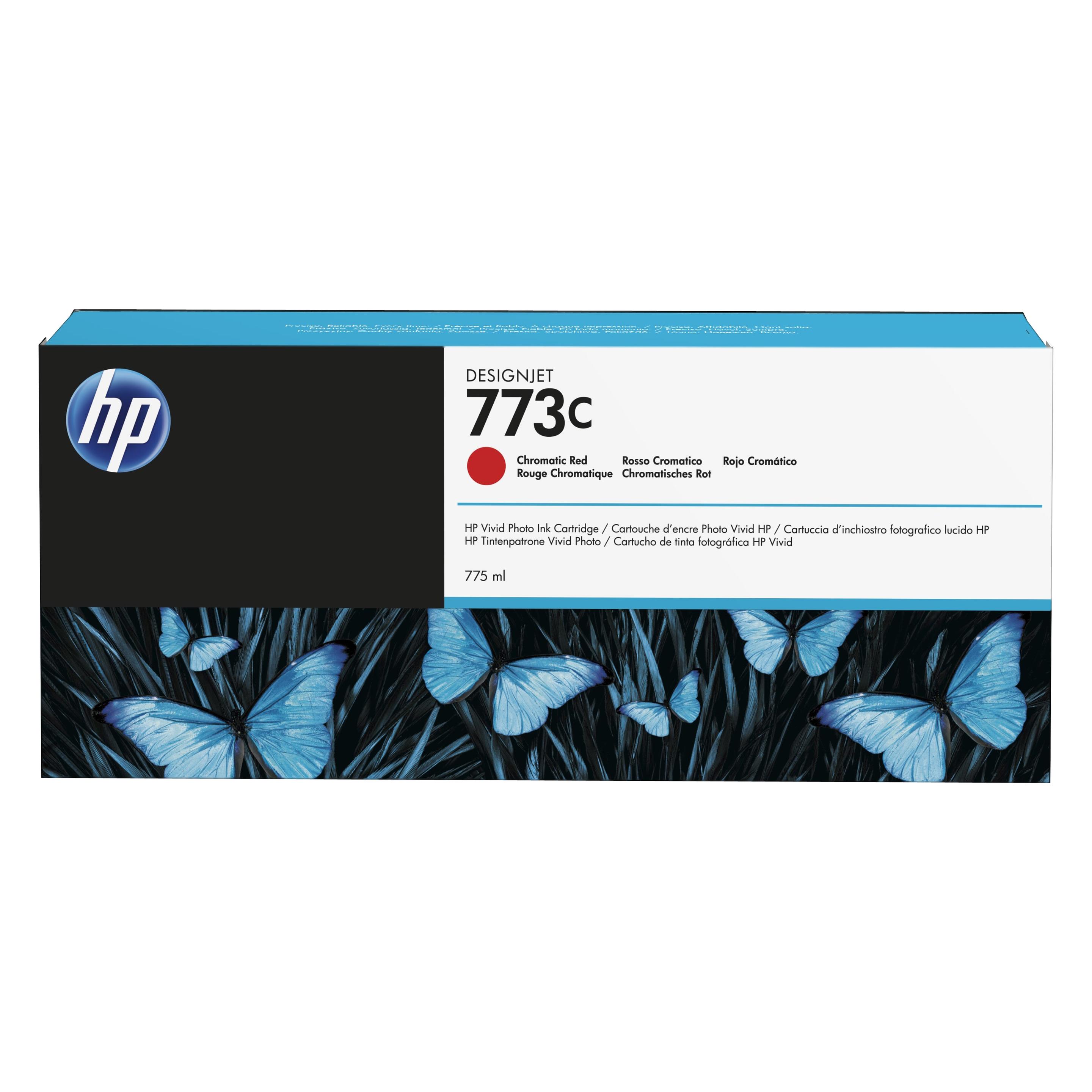 HP 773C - 775 ml - Chromatic Red - Original - Tintenpatrone (M) (C1Q38A)