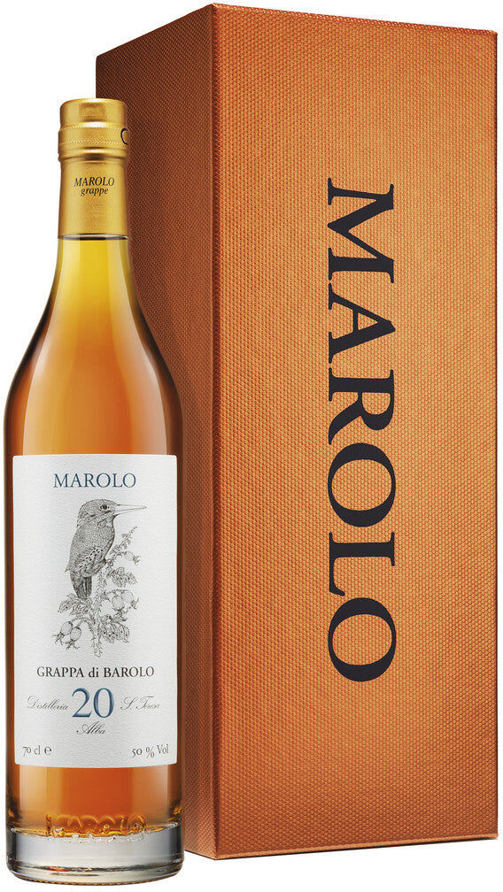Marolo - Distilleria Santa Teresa Grappa di Barolo Marolo 20 Anni