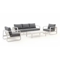 Forza Liri Sessel-Sofa Lounge-Set 4-teilig