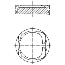 Kolben MAHLE 021 PI 00117 002 für Renault Opel Espace III Scénic I Clio II