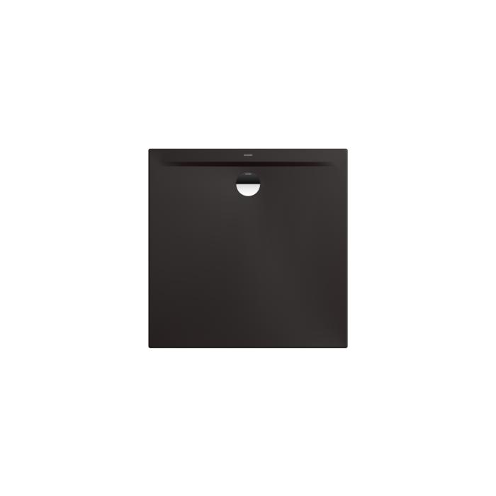 Kaldewei Superplan zero Duschwanne 351047983675 70x70cm, extraflach, Perleffekt, warm grey90