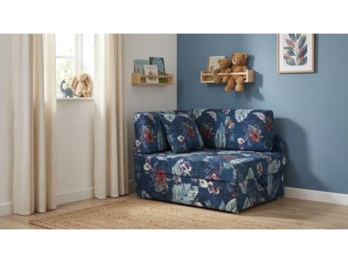 Family Meble Kinder-Schlafsofa Denis Design mit Bettkasten, ausziehbar – Variante Spring 1